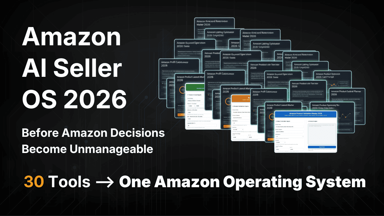 Amazon AI Seller OS 2026